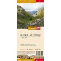 Cartographia Cserna-völgye, Mehádiai-hegység turistatérkép MN14 -  Schubert &amp; Franzke 9786069423660