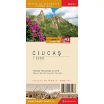Cartographia Csukás-hegység turistatérkép MN04 -  Schubert &amp;amp; Franzke-5948490930467