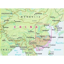 Cartographia - Dél--Kína térkép - 9783865740960