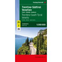 Cartographia Dél-Tirol / Trentino térkép (Freytag) 9783707921205