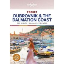 Cartographia Dubrovnik és Dalmát-tengerpart Pocket útikönyv Lonely Planet (angol) 9781788680196
