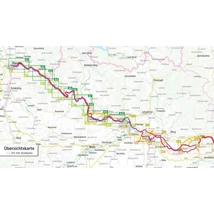 Cartographia Duna kerékpáros kalauz 2. Passau - Bécs (német)-9783711102591