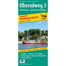 Cartographia Elba kerékpáros térkép 2- Dessau - Wittenberge-9783899202427