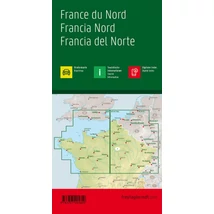 Cartographia Franciaország - Észak térkép (Freytag) 9783707905809