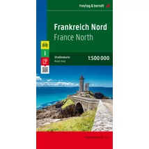 Cartographia Franciaország - Észak térkép (Freytag) 9783707905809