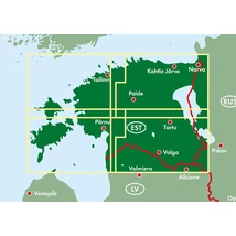 Cartographia Észtország észak és dél térképszett - Freytag - 9783707917727