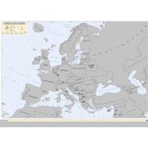 Cartographia Európa kaparós térkép (84 x 57 cm) magyar nyelvű 5998504318132