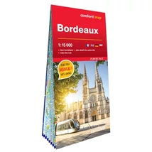 Cartographia Bordeaux Comfort térkép 9788383550152