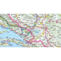 Cartographia Horvátország Comfort térkép 9788381909839