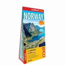 Cartographia Norvégia Comfort térkép 9788383550329