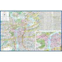 Cartographia Isztambul (map&amp;amp;guide) laminált térkép 9788383551555