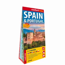 Cartographia Spanyolország, Portugália Comfort térkép 9788383555430