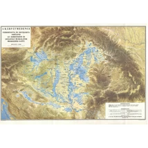 Cartographia A Kárpát-medence vízrajza falitérkép -9789633539545