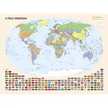 Cartographia A Föld országai I. falitérkép 60 x 45 - könyöklő
