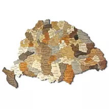 Cartographia Nagy-Magyarország 3D fa puzzle falitérkép 70x42 cm
