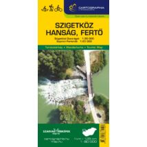 Cartographia Szigetköz, Hanság, Fertő kerékpáros-, vízisport- és turistatérkép 9786155864100
