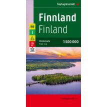 Cartographia Finnország térkép (Freytag) 9783707905793