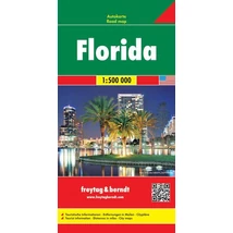 Cartographia Florida térkép (Freytag) 9783707914320