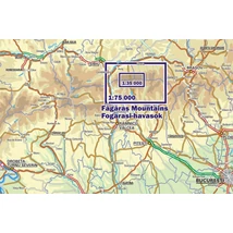 Cartographia Fogarasi-havasok turistatérkép MN07 (2 szelvényes) -  Schubert &amp;amp; Franzke 5948490930665