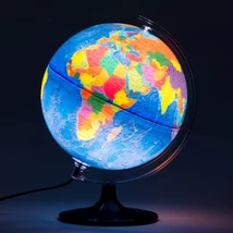 Cartographia Földgömb  25 cm - duó, világító, műanyagtalpas 5997846300010