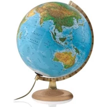 Cartographia Földgömb 30cm B4 CLASSIC fatalp + fém meridián, angol nyelvű-8007239010123