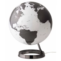 Cartographia Földgömb 30cm LIGHT&amp;amp;COLOUR METAL CHARCOAL, angol nyelvű - 8007239975552