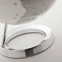 Cartographia Földgömb 30cm LIGHT&amp;amp;COLOUR METAL CHROME, angol nyelvű - 8007239972995