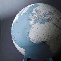 Cartographia Földgömb 30cm LIGHT&amp;amp;COLOUR PASTEL AZURE, angol nyelvű - 8007239973008