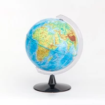 Cartographia Földgömb - földrajzi, 16 cm átmérőjű, műanyagtalpas 5997846300072
