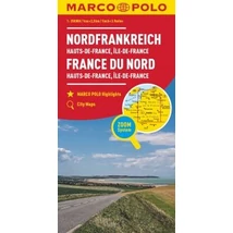 Cartographia Franciaország résztérkép - Észak-Franciaország  - Marco Polo - 9783829738019