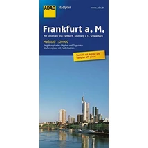 Cartographia Frankfurt várostérkép - ADAC - 9783826401350