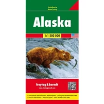 Cartographia Alaszka térkép (Freytag) 9783707916843