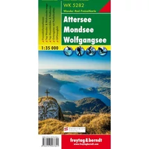 Cartographia WK 5282 Attersee-Mondsee-Wofgangsee turistatérkép (Freytag) 9783707907841