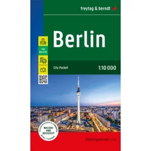 Cartographia Berlin City Pocket térkép (laminált) (Freytag) 9783707922325
