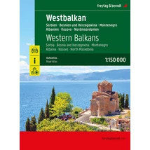 Cartographia Balkán-Nyugat atlasz Freytag 9783707922899