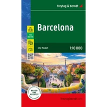 Cartographia Barcelona City Pocket várostérkép (Freytag) 9783707922820