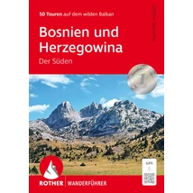 Cartographia Bosznia-Hercegovina Rother túrakalauz (német) - 9783763314119