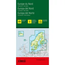 Cartographia Észak-Európa, Skandinávia térkép (Freytag) 9783707921892