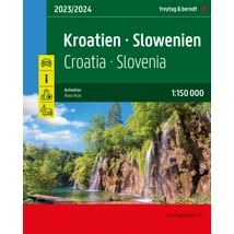 Cartographia Horvátország-Szlovénia atlasz (Freytag) 9783707922042