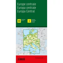 Cartographia Közép-Európa térkép (Freytag) 9783707924152