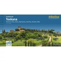 Cartographia Toszkána kerékpárutak kalauza (német) - Esterbauer-9783711101846