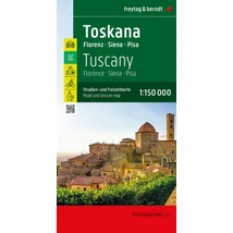 Cartographia Toszkána, Firenze térkép (Freytag) 9783707922431