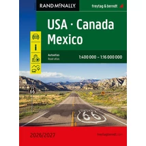 Cartographia USA, Kanada, Mexikó atlasz (Freytag) 9783707924435