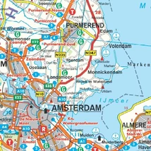 Cartographia Hollandia térkép (Freytag) 9783707903140