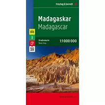 Cartographia Madagaszkár térkép (Freytag) 9783707914139