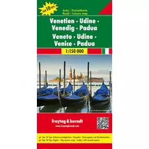 Cartographia Veneto/Udine/Velence/Padua térkép (Freytag) 9783707914856
