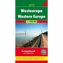 Cartographia Nyugat-Európa térkép (Freytag) 9783707907551