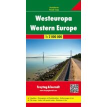 Cartographia Nyugat-Európa térkép (Freytag) 9783707907551