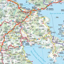 Cartographia Görögország térkép (Freytag) 9783707921779