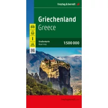 Cartographia Görögország térkép (Freytag) 9783707921779